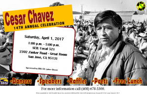 2017 Cesar Chavez postcard