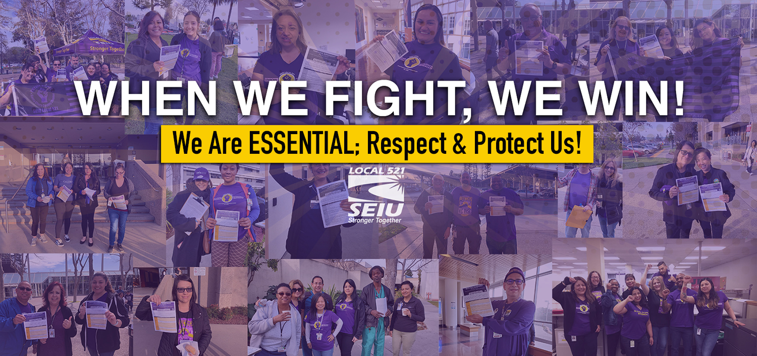 Santa Clara County Protect Essential Workers SEIU Local 521