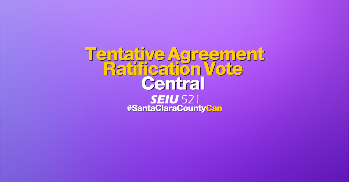 2023 Santa Clara County Tentative Agreement SEIU Local 521